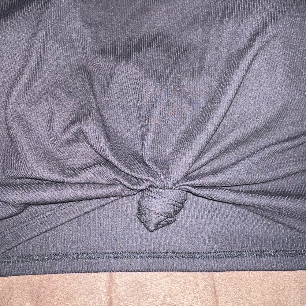 JoyLab Tie Front Cropped Brami - Picture 3 of 4
